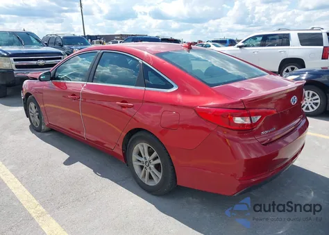 2017 Hyundai Sonata z USA, uszkodzony, nr VIN 5NPE24AFXHH530081